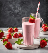 Strawberry Milkshake - Lakshmijuicecentre